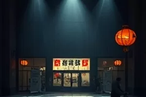 剧集封面拼贴主视觉，暖粉色调与播放图形