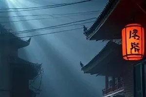 《小镇放映员》放映机光束