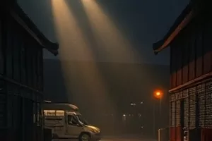 《第七次搬家》堆叠纸箱与门牌